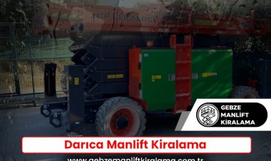 Darıca Manlift Kiralama