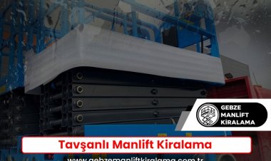 Tavşanlı Manlift Kiralama