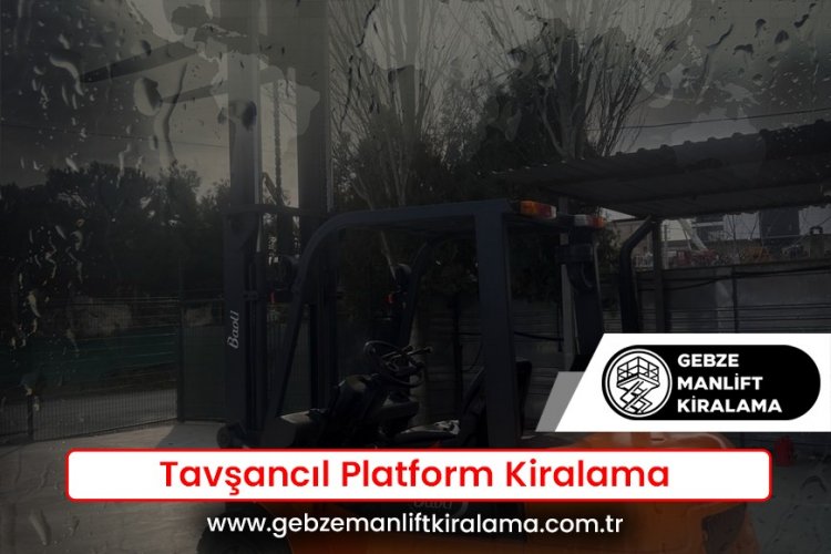 Tavşancıl Platform Kiralama